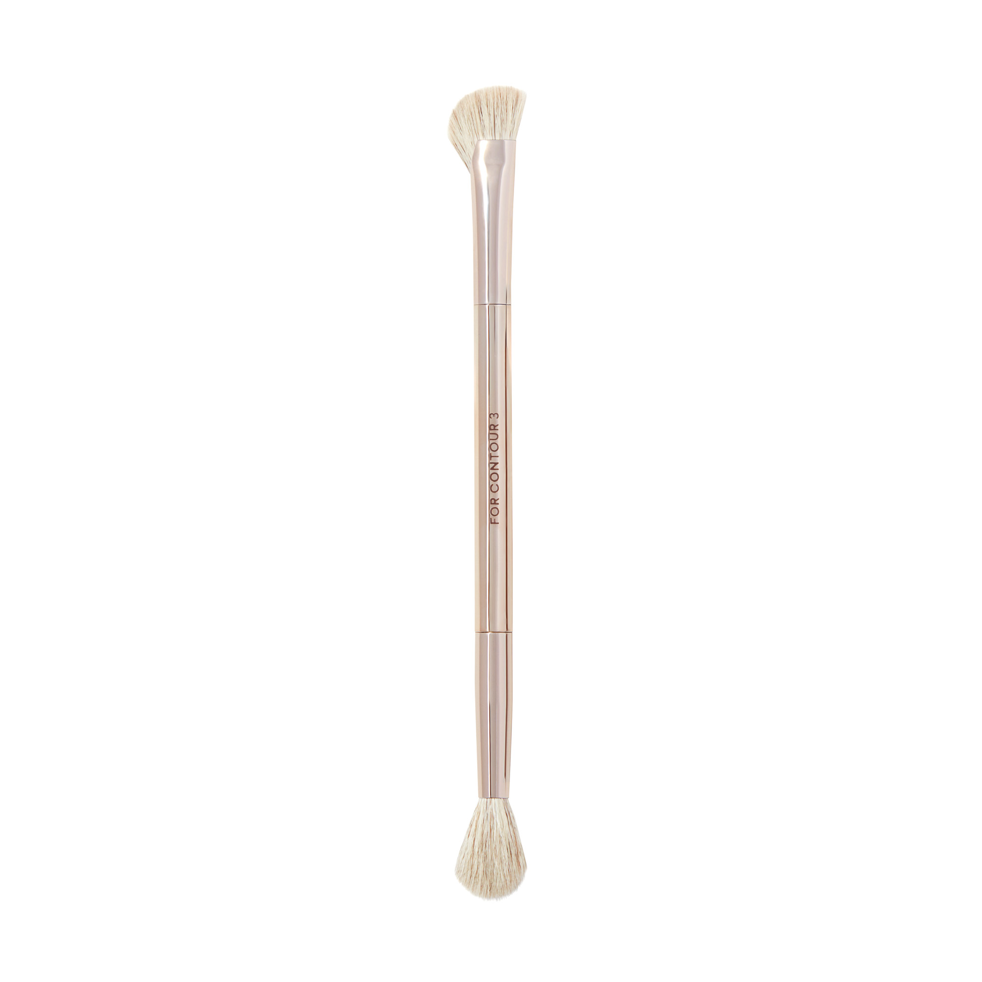 DUAL ENDED PRECISION NOSE CONTOUR BRUSH (BROCHA DE DOBLE PUNTA PARA CREMA Y POLVO)